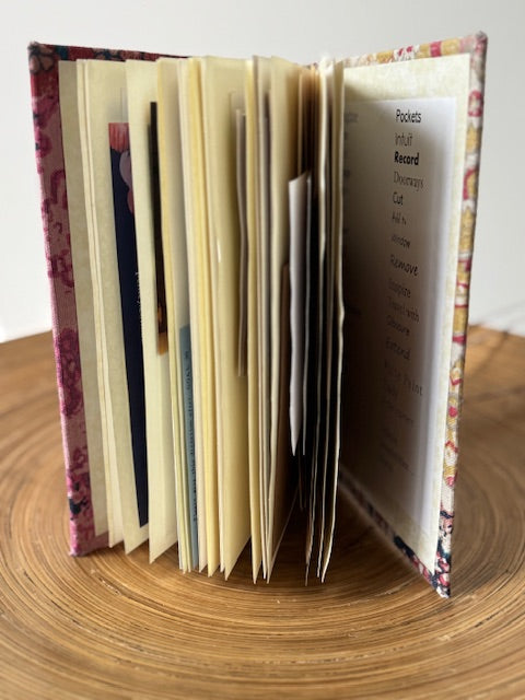 Art Journal - 80+eclectic papers - handbound