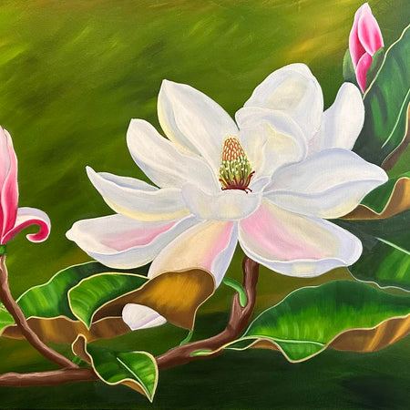 Southern Grace - Oil Painting - Hand Painted