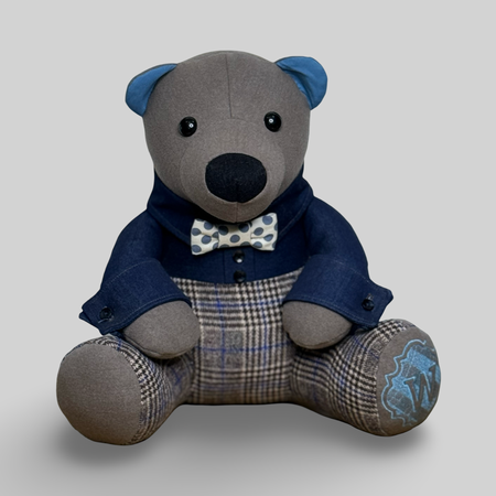 Custom Memory Bear –  Keepsake Teddy from Clothing – Personalised Handmade