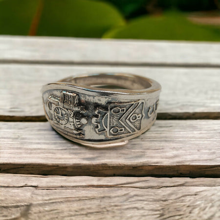 Chicago souvenir ring - sterling silver