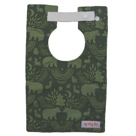 Green Bears Large Style Bib