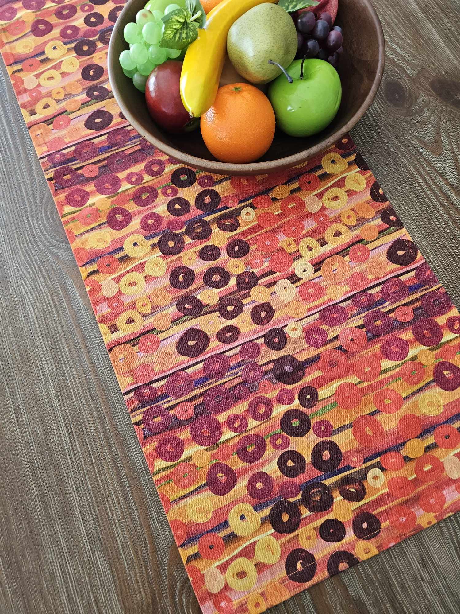 Indigenous Table Runner - My Country Circles