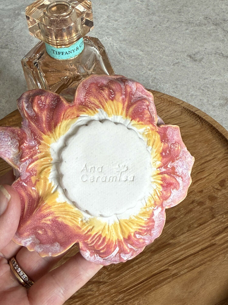 Australian-Ceramic-Pottery-Artist-Ana-Ceramica-Home-Decor-Ornaments-&-Accents-Handmade-Porcelain-Petal-Tealight-Gift-Set-Mothers-Day-Handmade-Candle-Holder-6-Crystal-Tealights-Trinket-Dish