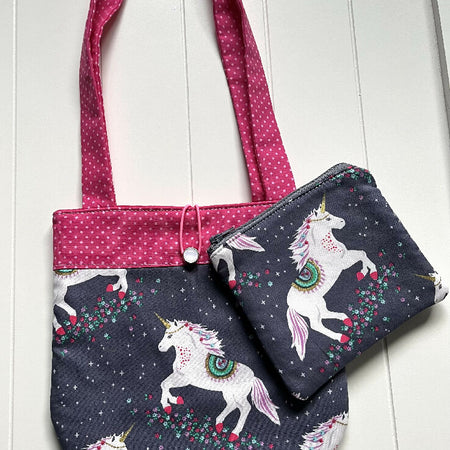 Unicorns handbag and purse