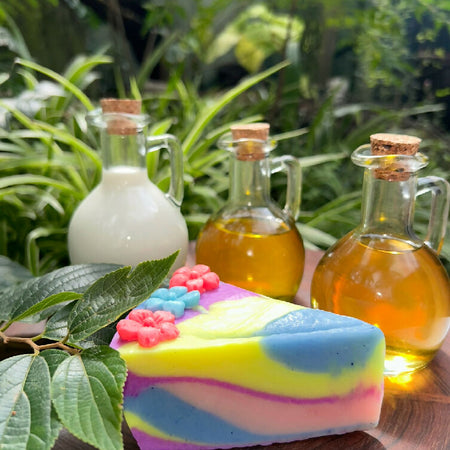 Soap Cake Slice | Gifts For Her | Natural Soap | Lactose Free Milk