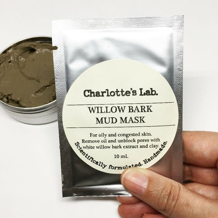 Willow Bark Mud Mask - 10 mL sachet