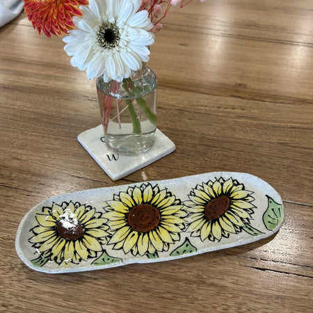 Sunflower Trinket Dish 3