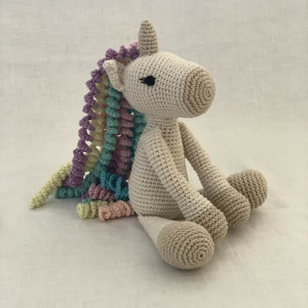 Rainbow Unicorn |Crochet Soft Toy | Magical Fantasy