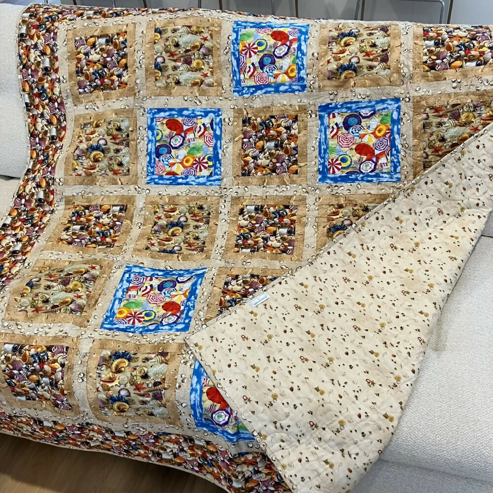 handmade quilt Australia - beachy