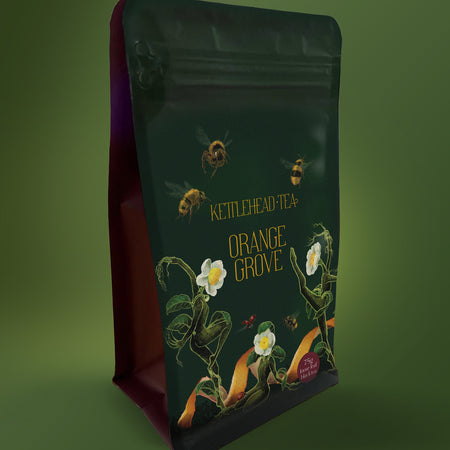 Orange Grove Re-sealable Tea Pouch