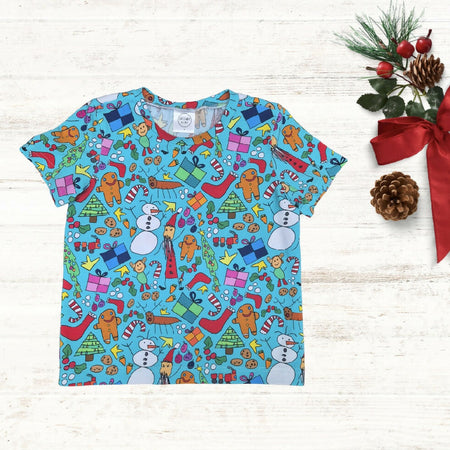 Christmas T-Shirt Size 5 and 10 - Ready To Ship!