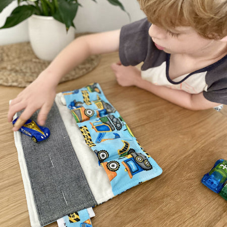 Handmade Toy-Car Carrier