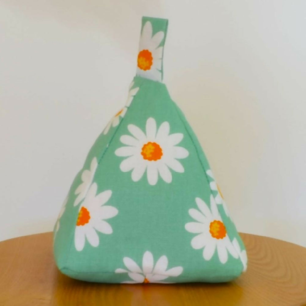 Daisy Doorstop Mint Green Door Weight,