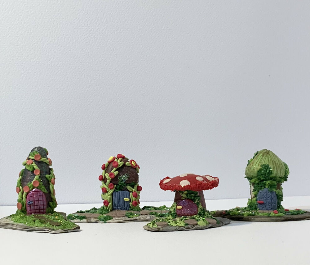 PixieVille Miniatures - Set of 4