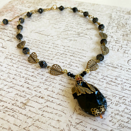 Black Agate Necklace