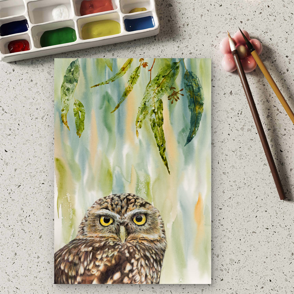 Owl | Art Print "Eyes On You"  | Wall Art