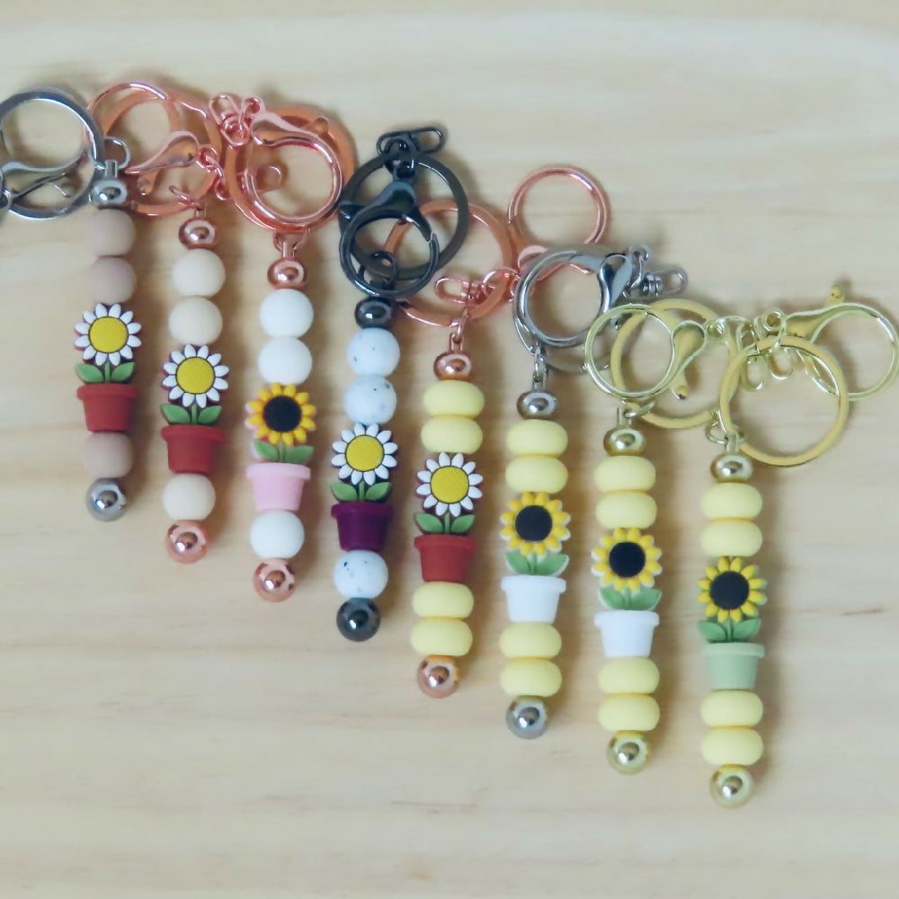 Pot Plant Key Chains