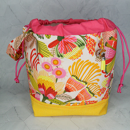 Large Knitting Project Bag -Oz Sunshine