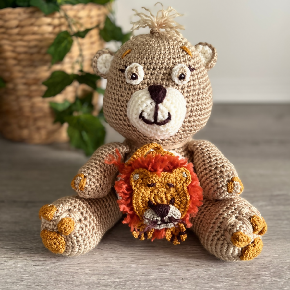 Handmade Teddy Bear - Tiger Teddy Bear