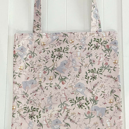 Sleepy koala library/shopping bag