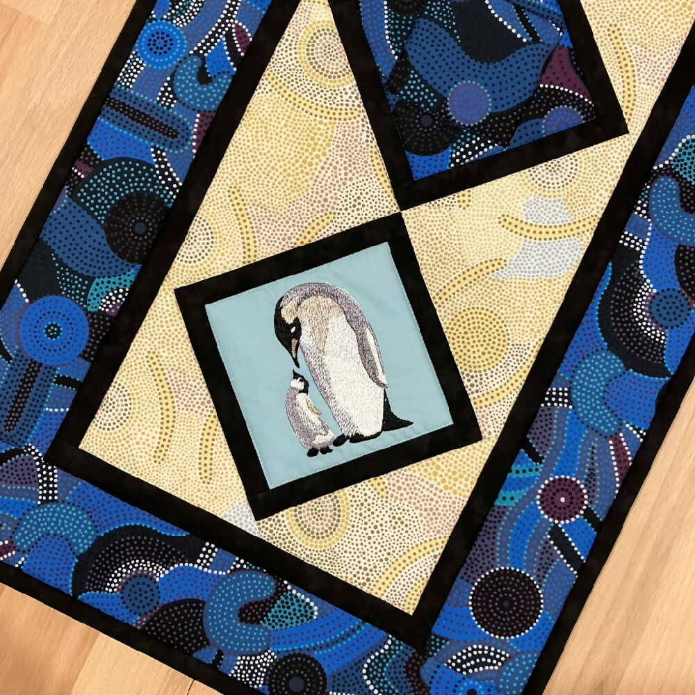 handmade Australia quilted penguin