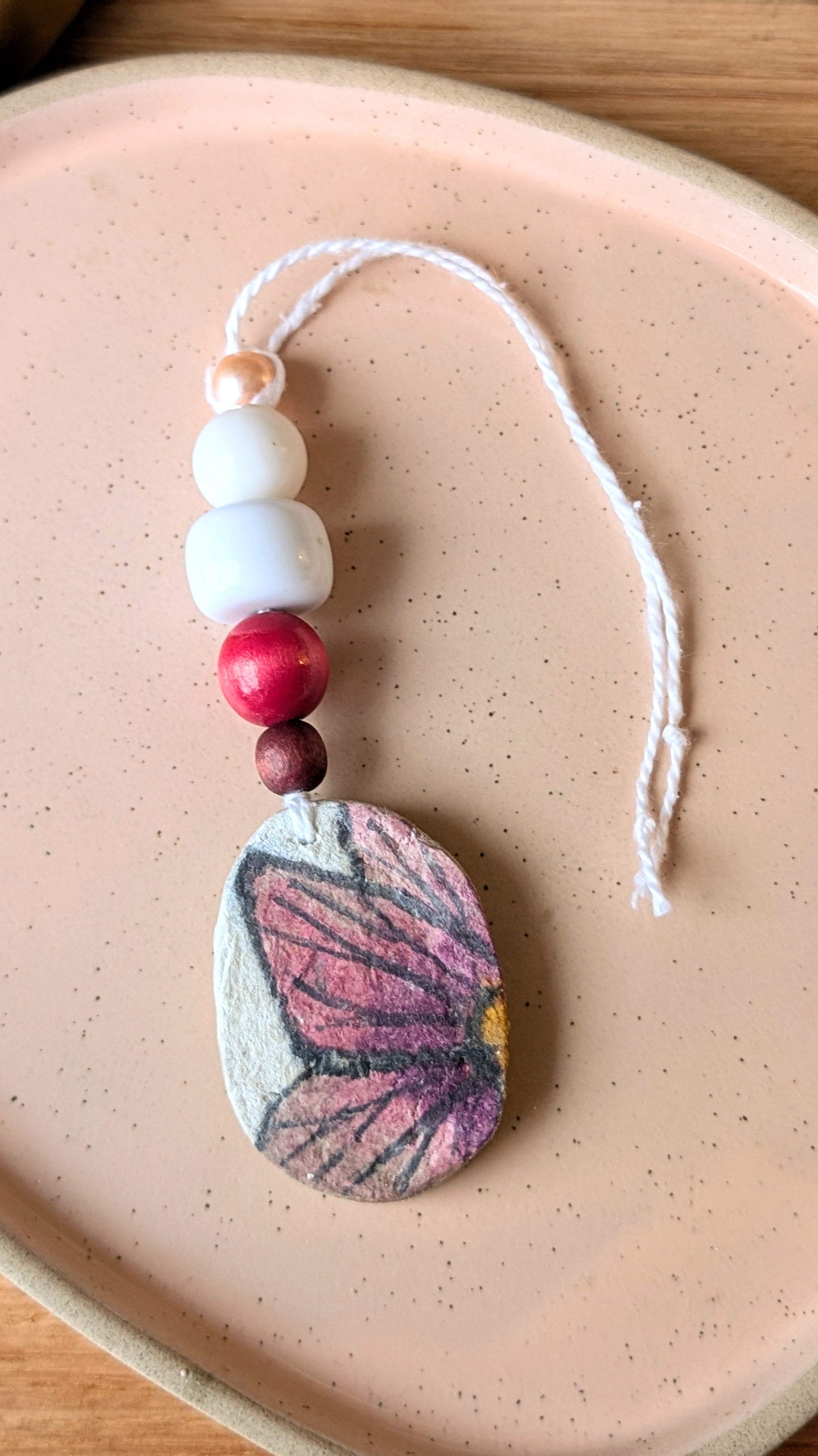 Handcrafted Paper Clay Essential Oil Diffuser – Botanical Collection