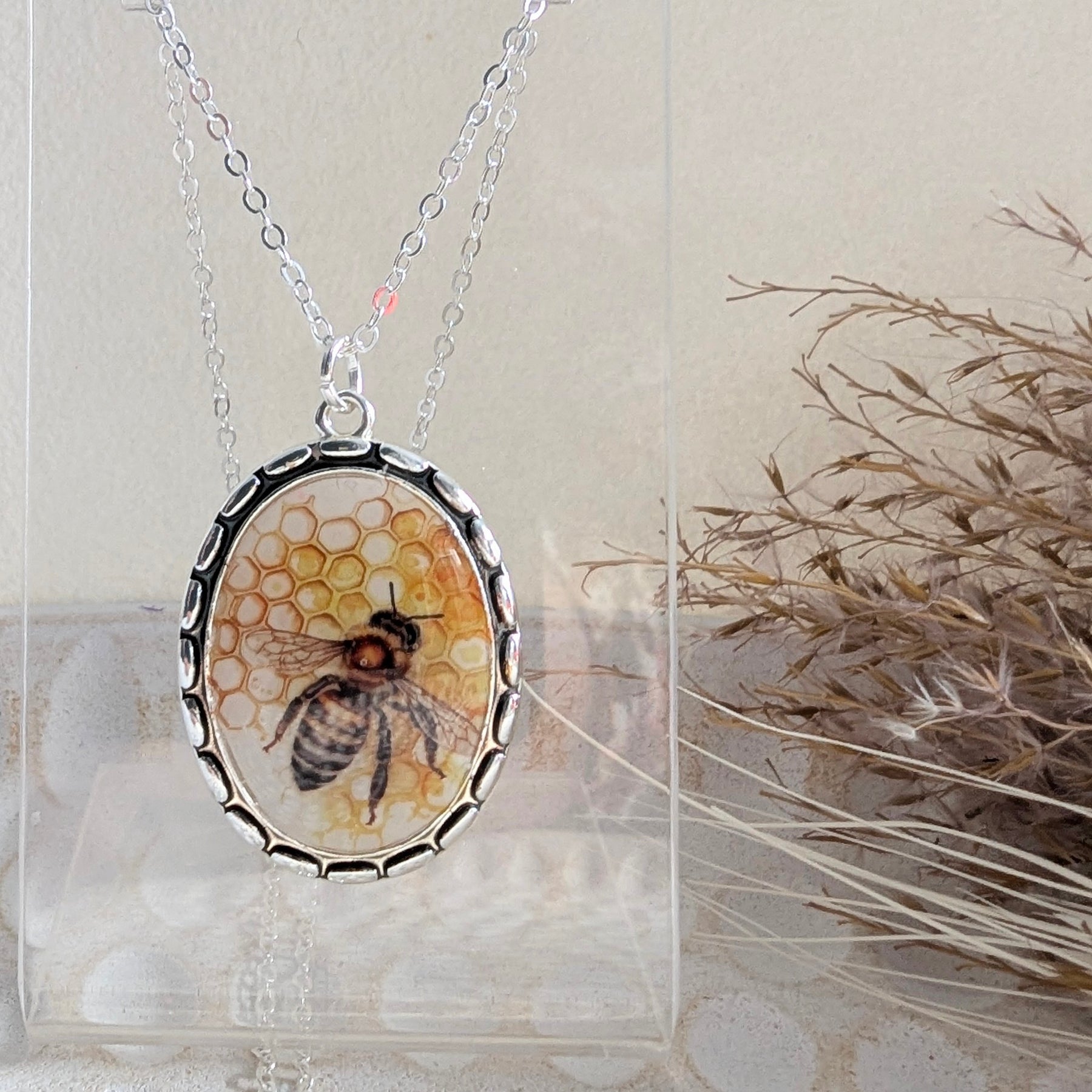 The Bee Series Pendant Number 1. Free shipping.