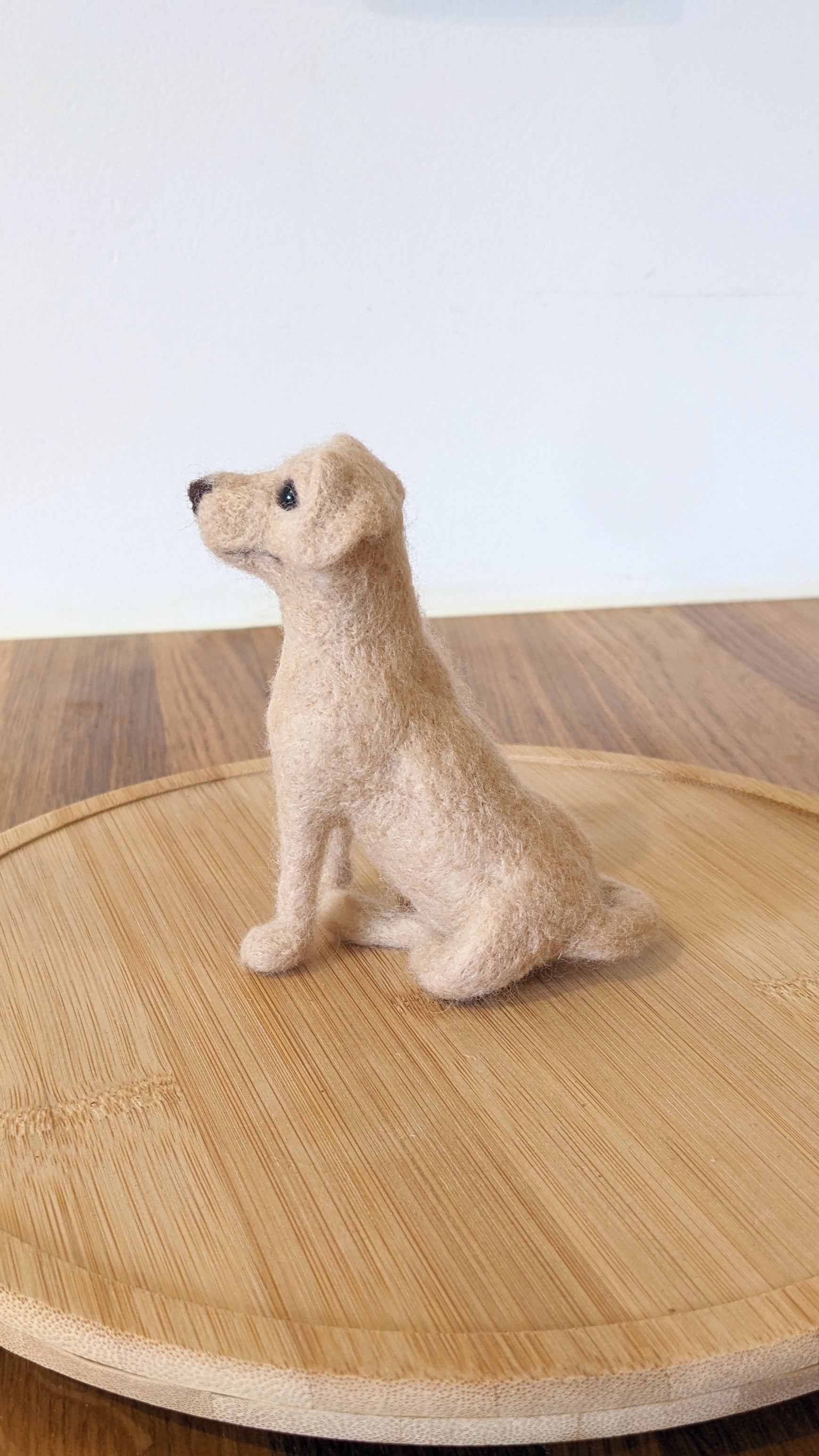 Custom dog - needle felted pet replica