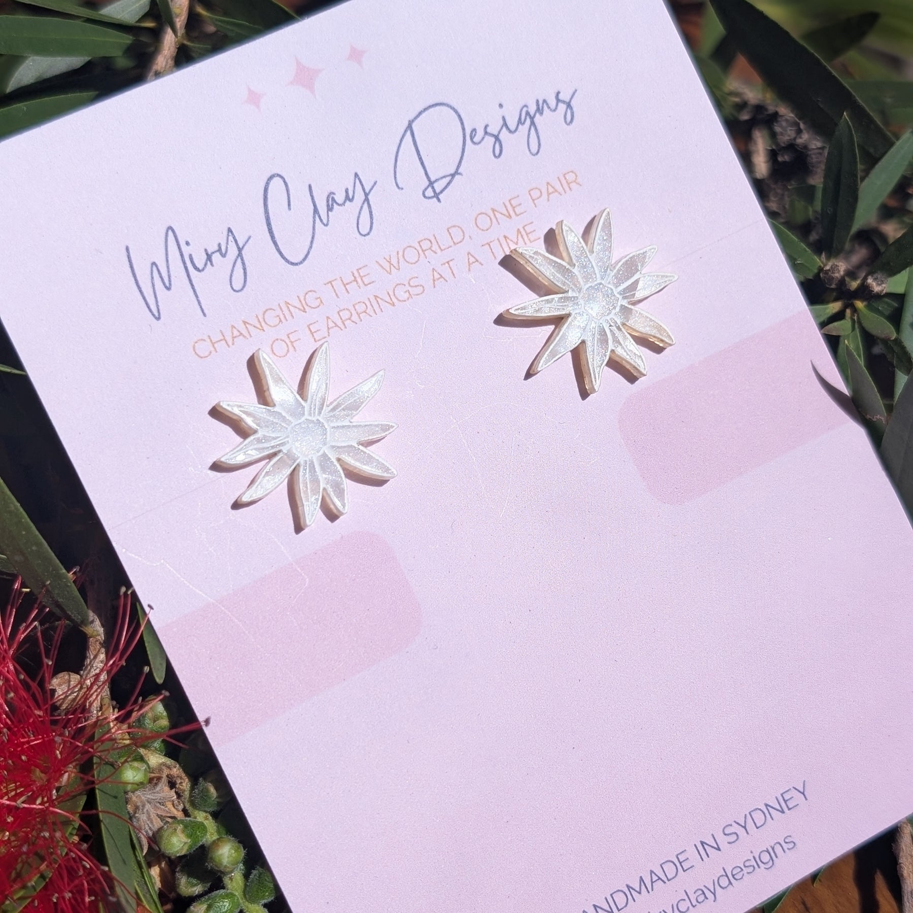 Af-fleur-mation Flannel Studs