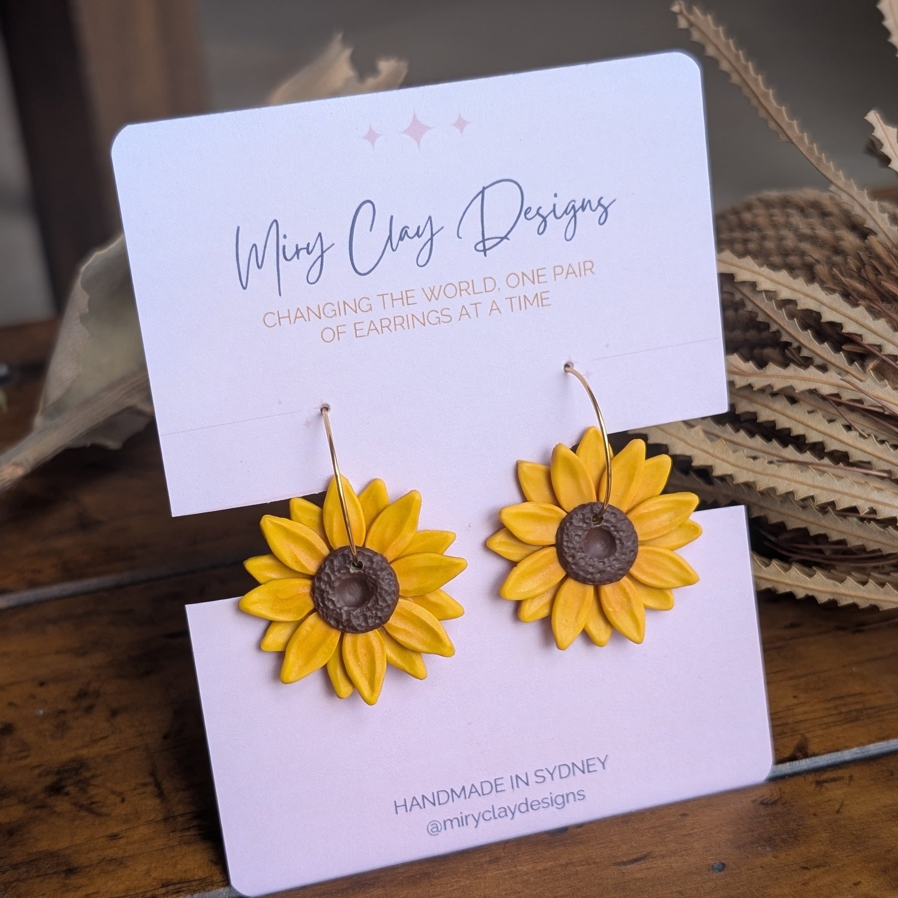 Sunflower Dangles