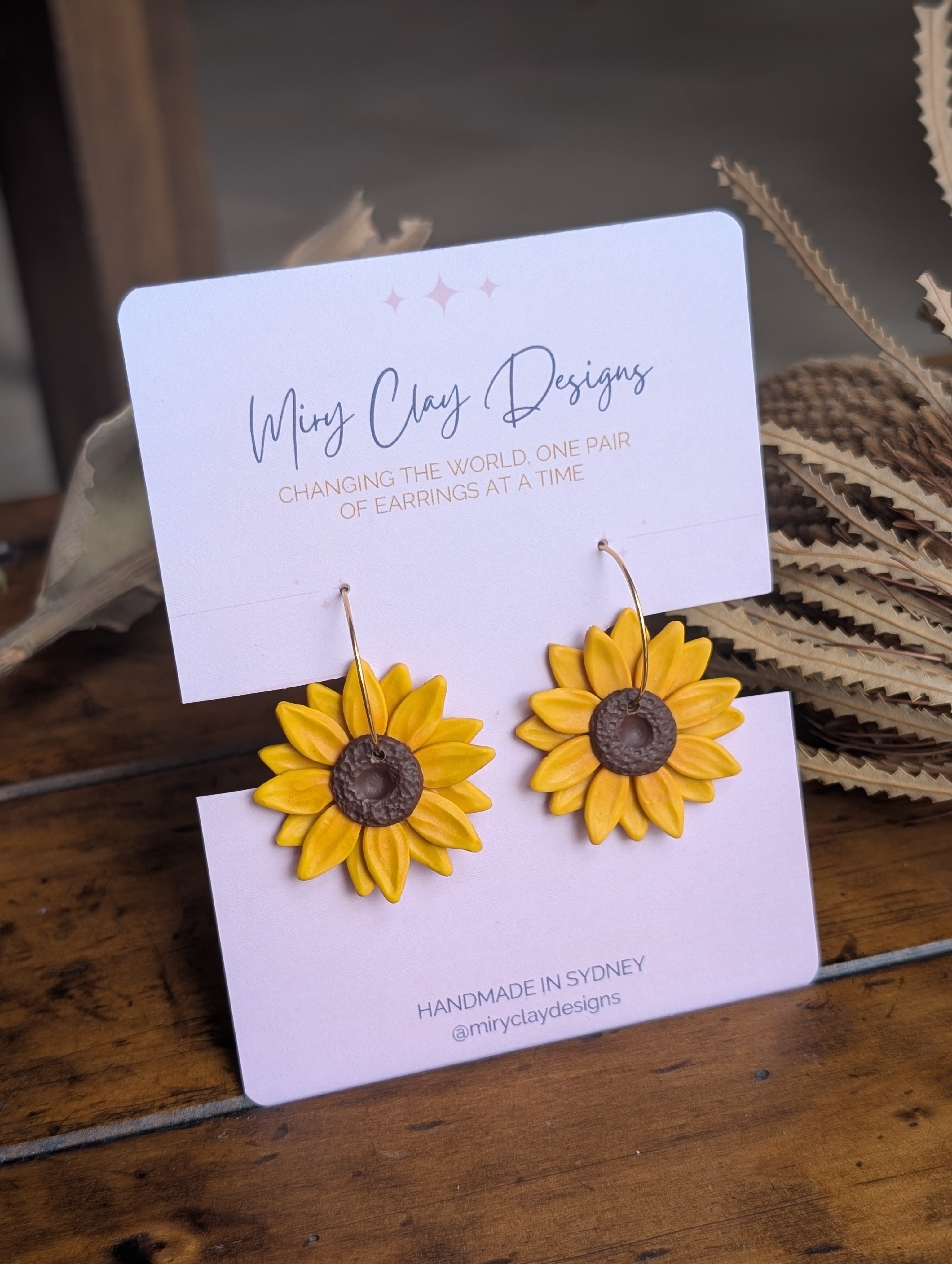 Sunflower Dangles