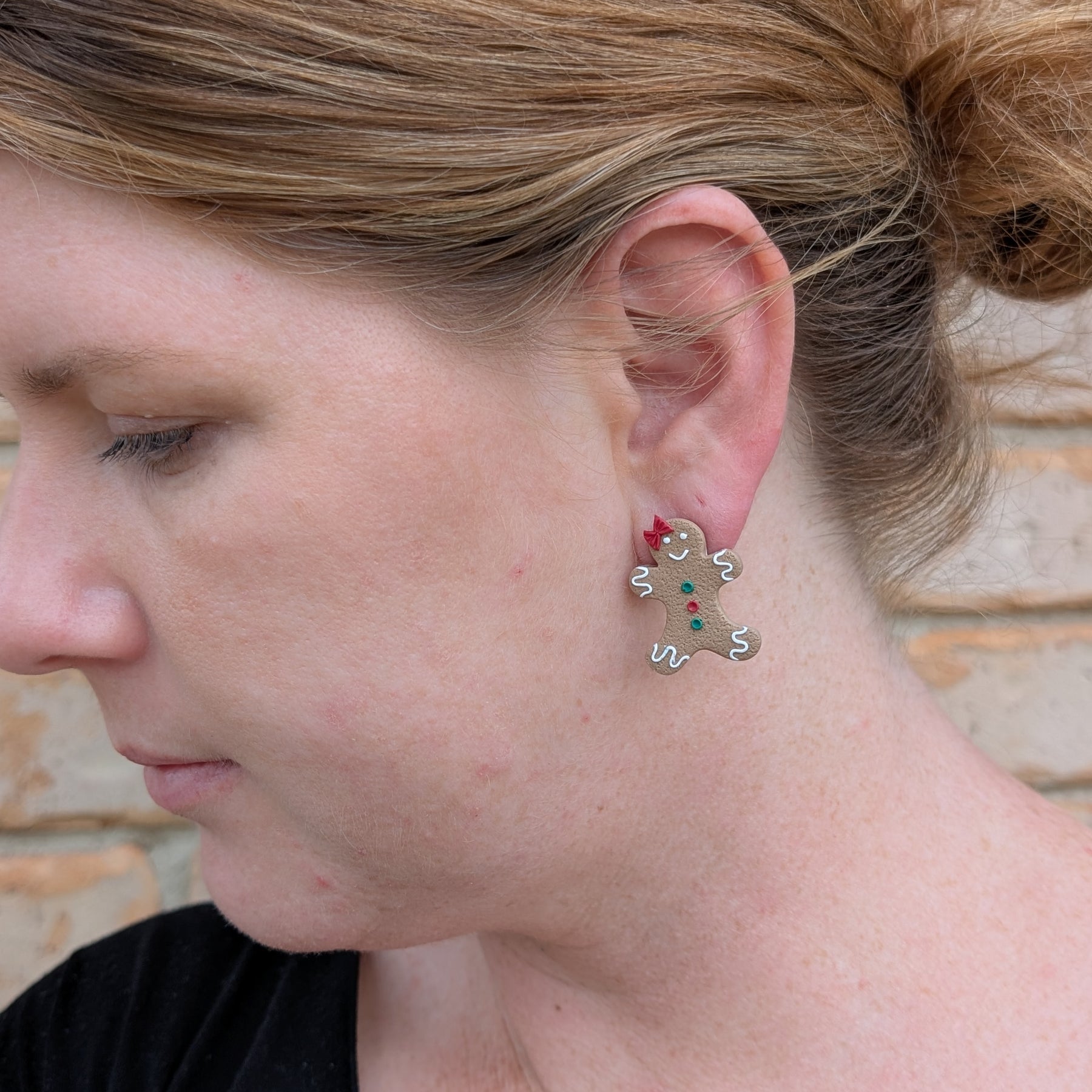 Gingerbread Friends | Stud or Dangle