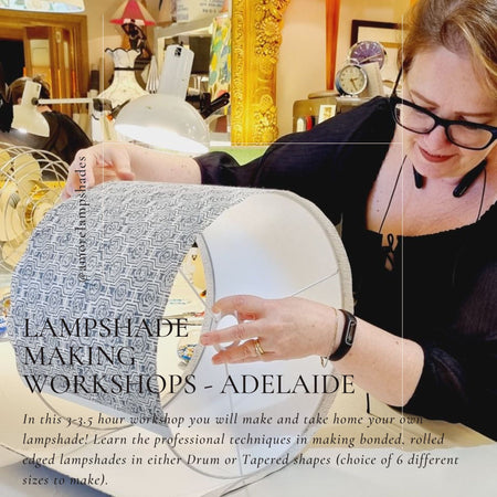 Lampshade Making Workshop - In Person - ADELAIDE