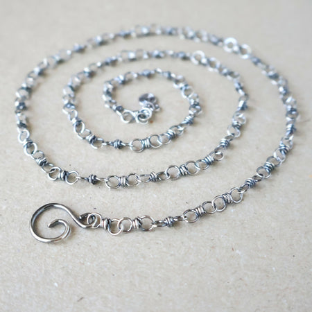 Handcrafted Ethical Sterling Silver Chain