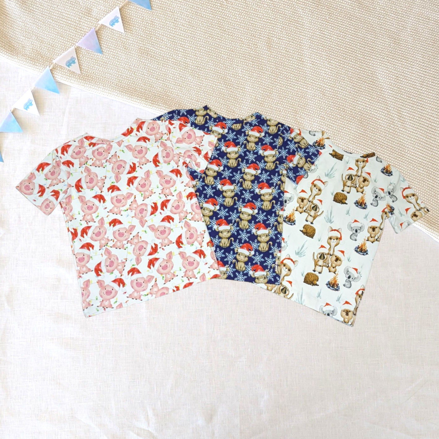 CHRISTMAS PRE-ORDER - Handmade T-shirts for Baby, Children and Adults - Custom Made