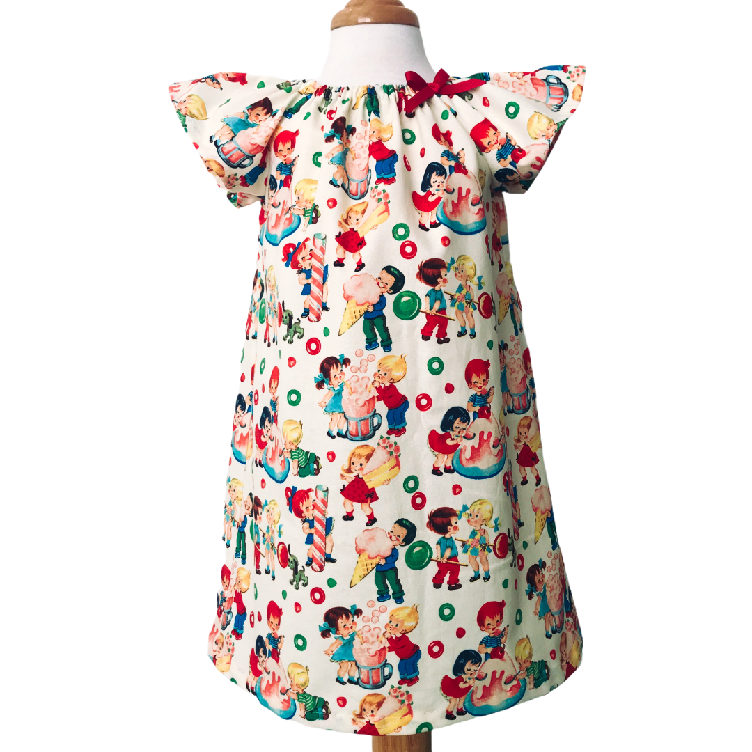 Size 3 Smock Dresses - Various Prints - Cotton