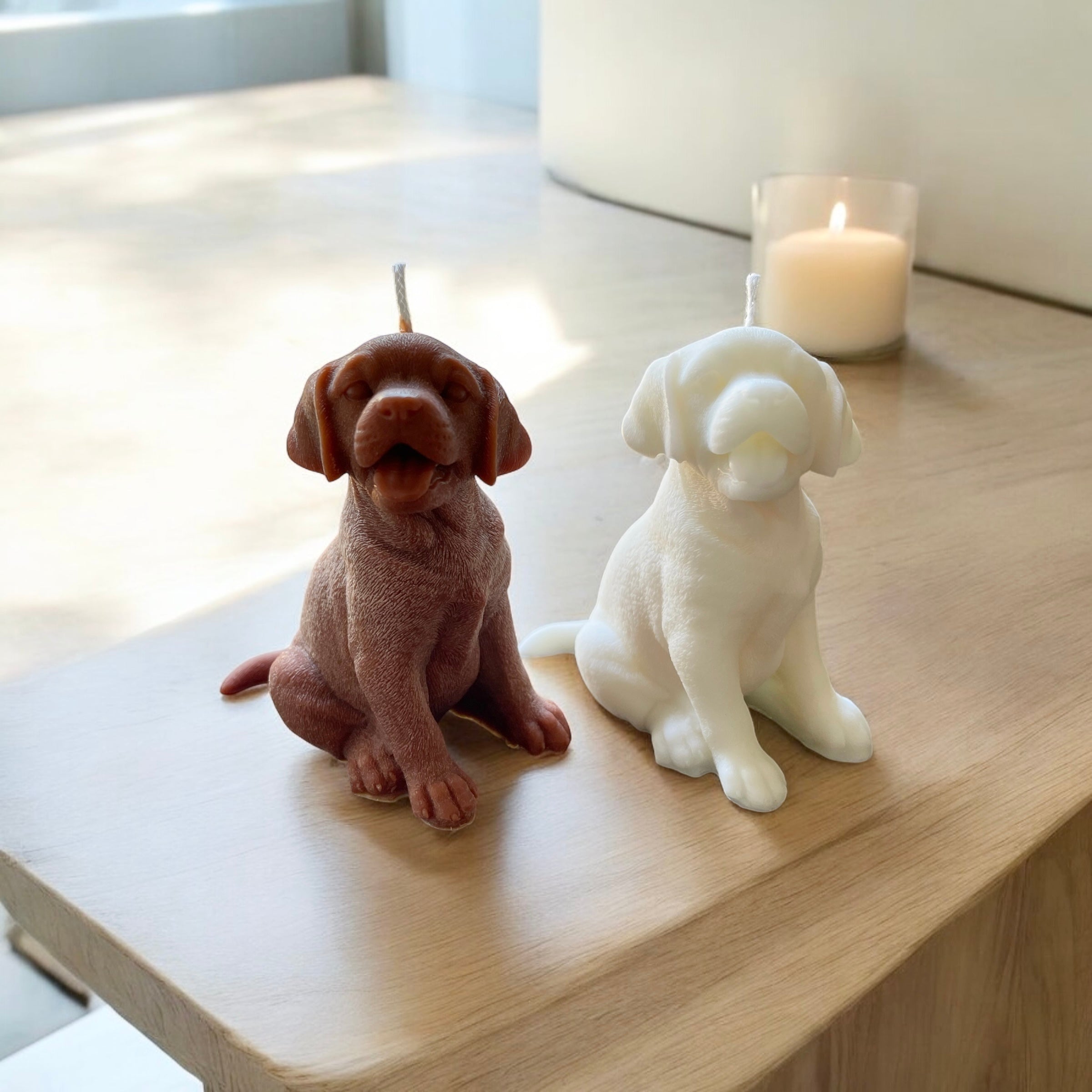 Labrador Pillar Candle