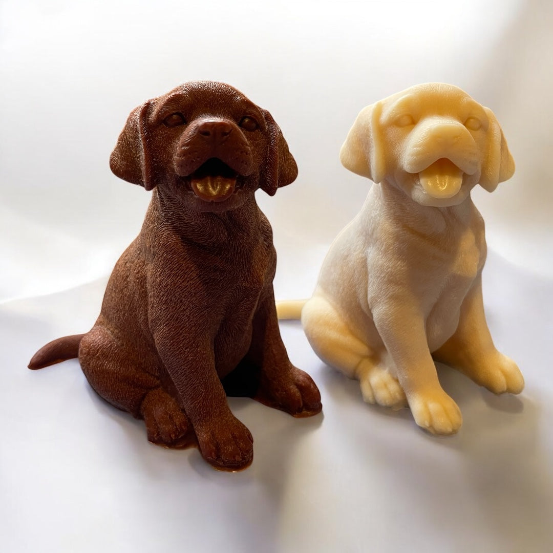 Labrador Pillar Candle