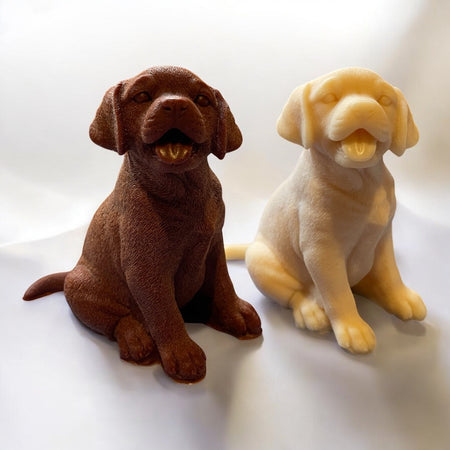 Labrador Pillar Candle