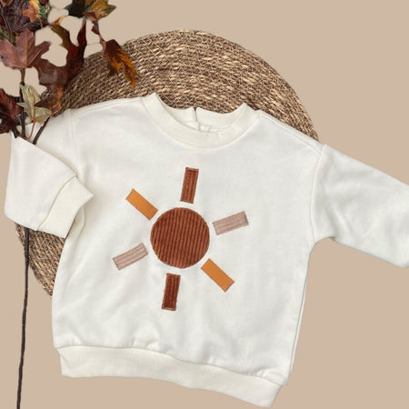Sizes 00-2 - Fleecy Applique Jumper - Suns