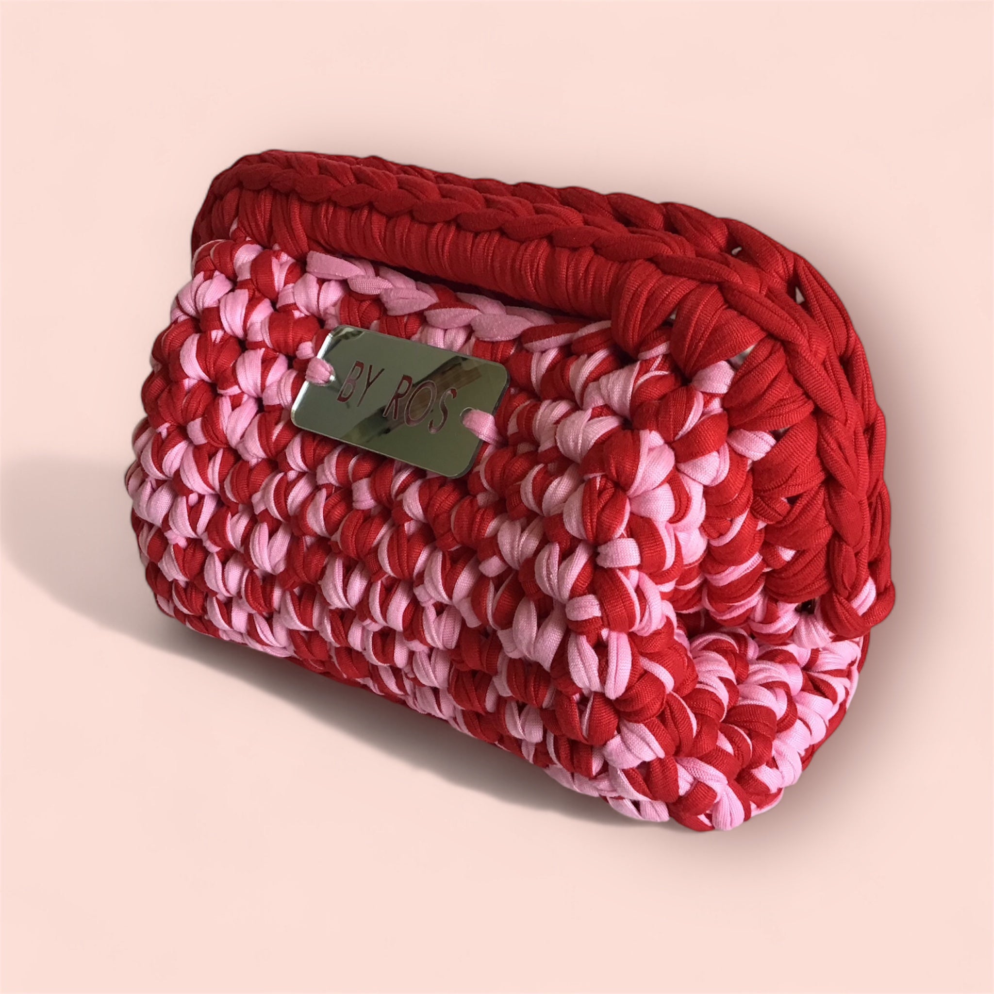 Coastal Clutch l Pink l Red l Cosmetic Bag l