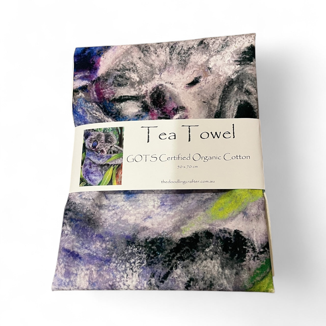 Original Art Organic Cotton Tea Towel