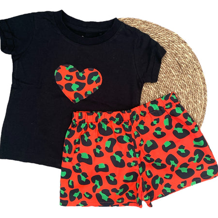 Size 2 Shorts & T-shirt Sets - Various Prints