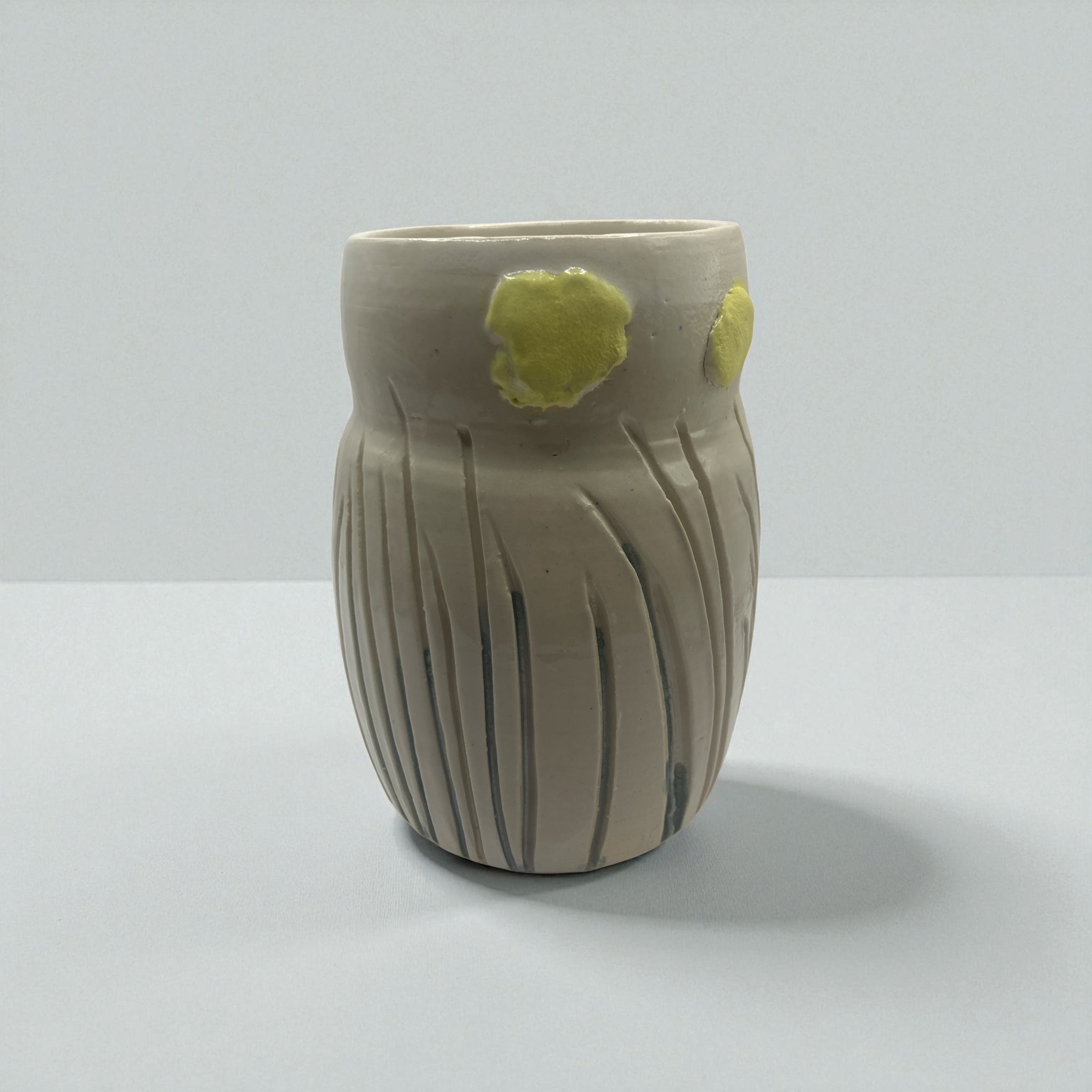 Decorated Ceramic Flower Vase