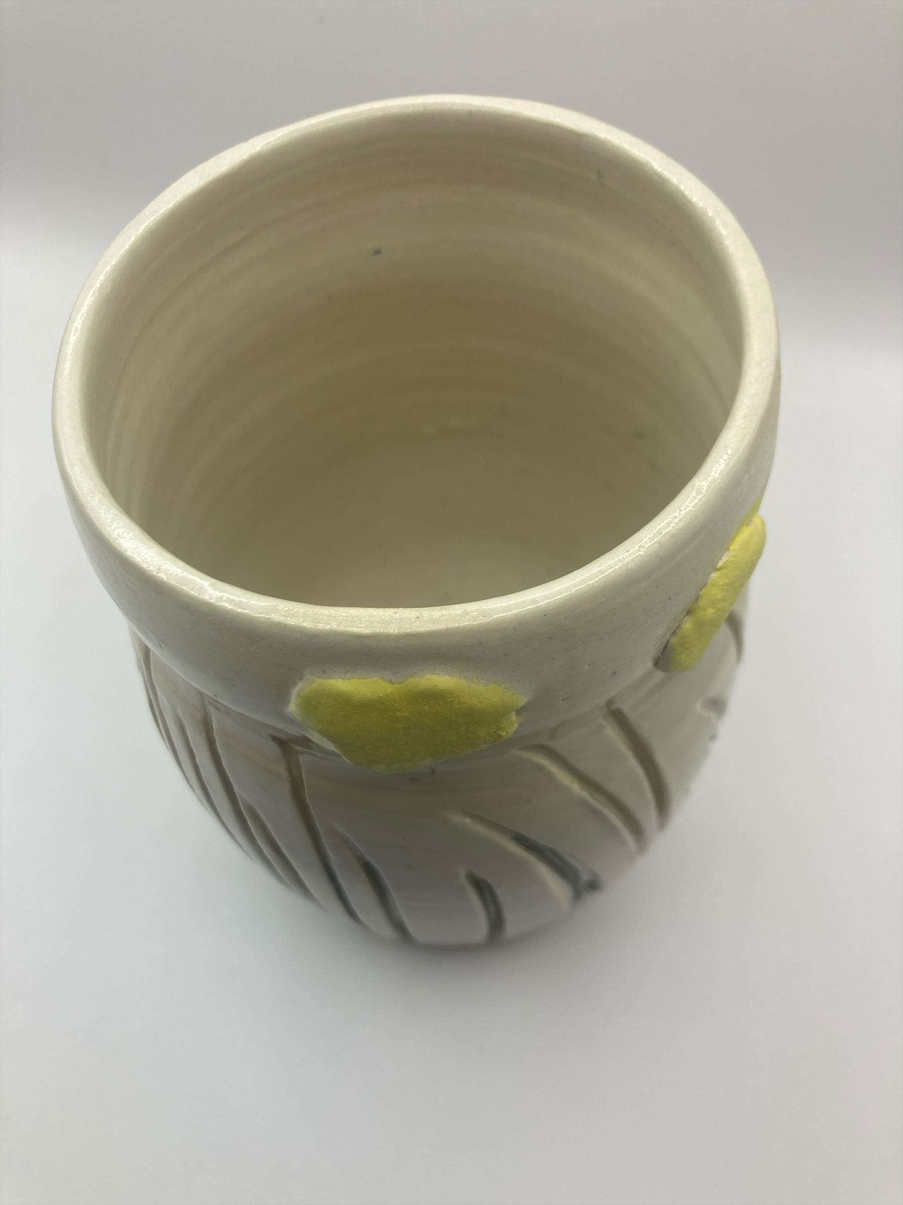 Decorated Ceramic Flower Vase