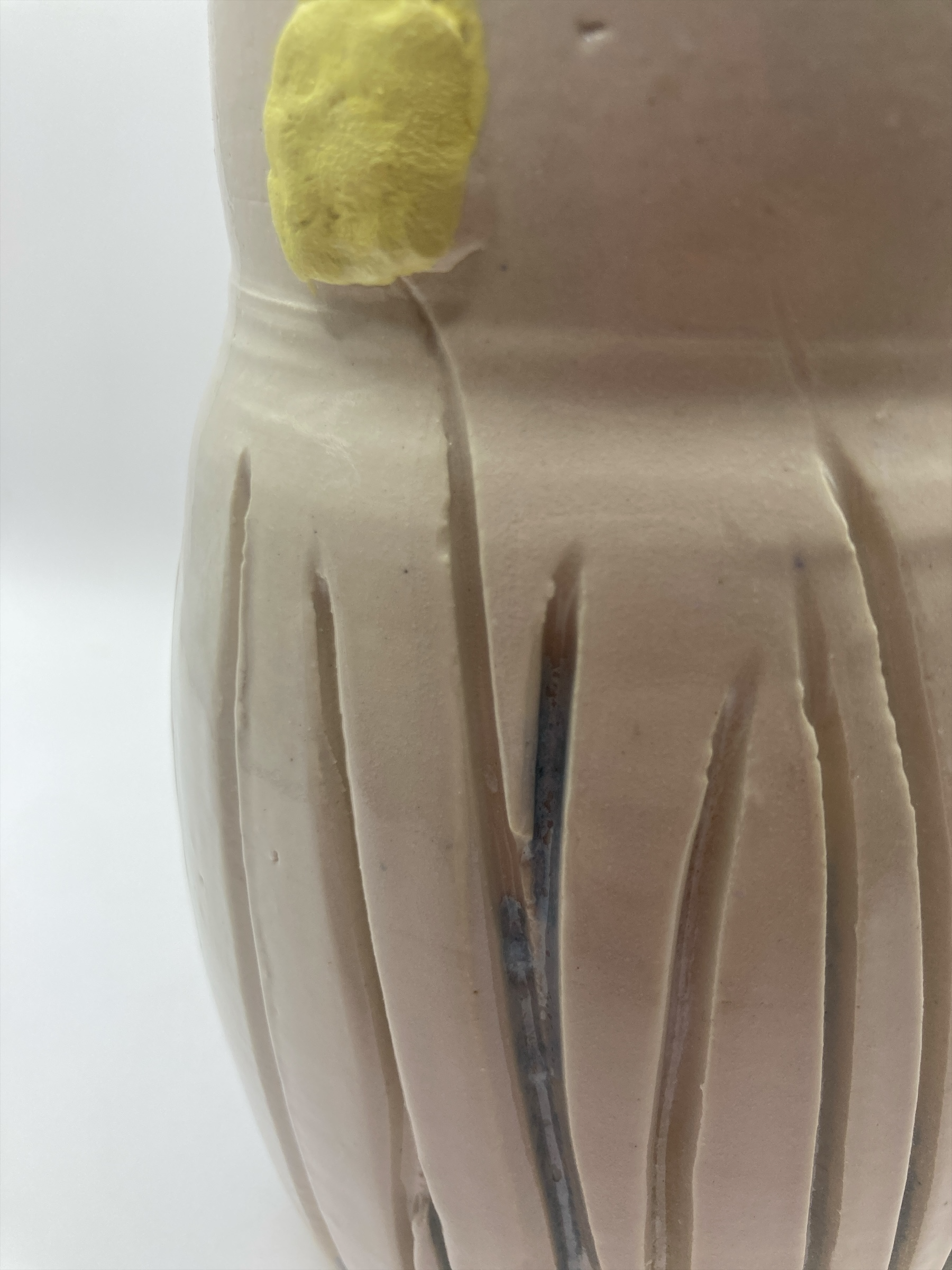 Decorated Ceramic Flower Vase