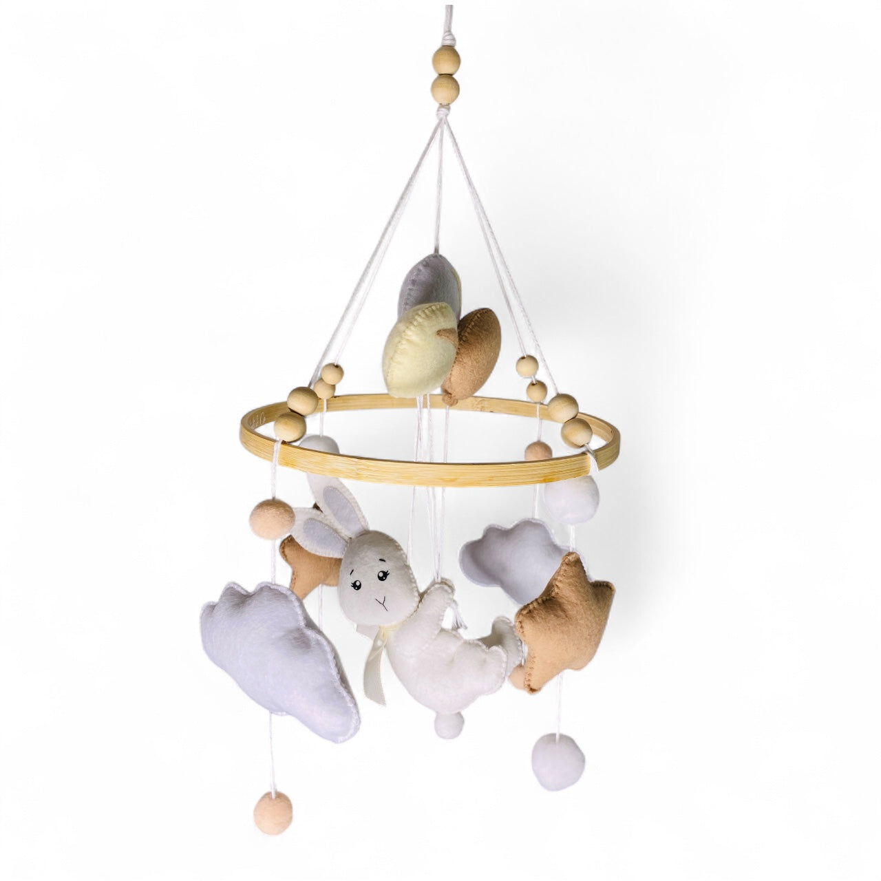 Ballon Bunny Baby Mobile