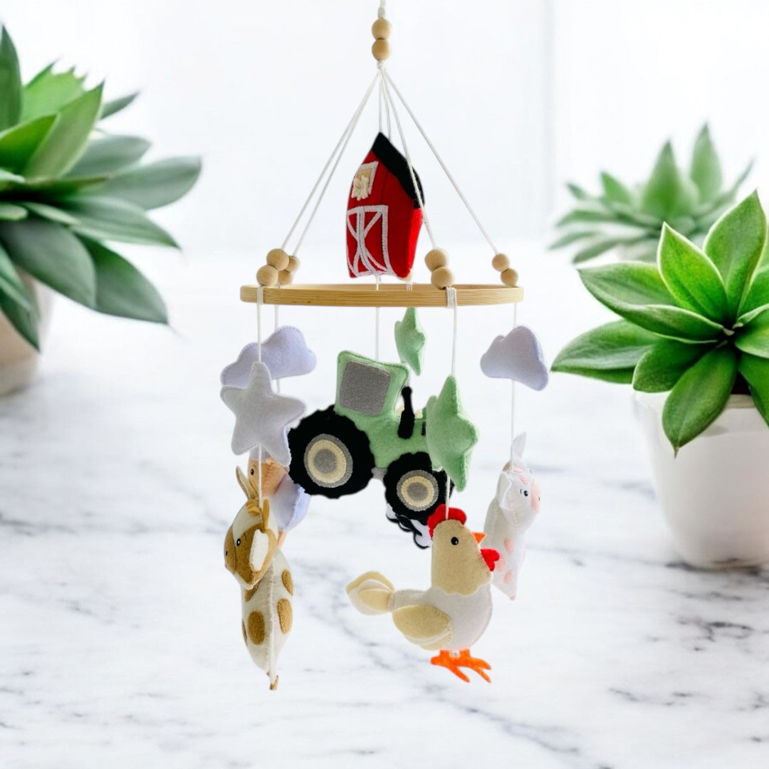Farmyard Baby Mobile
