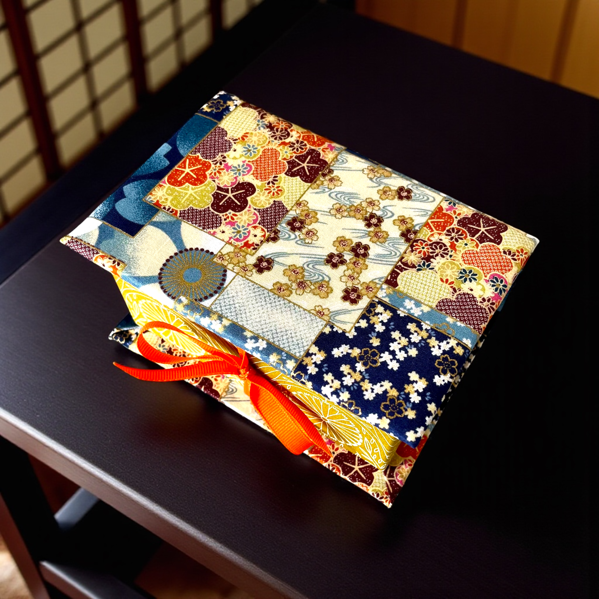 Handmade Japanese Inspired Fabric Storage Box
