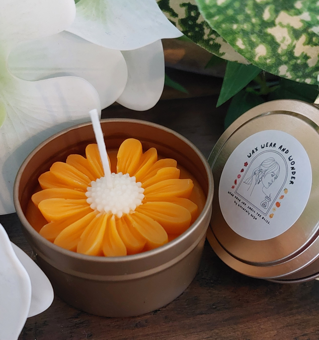 Scented Soy Candles - Daisy Glow Collection